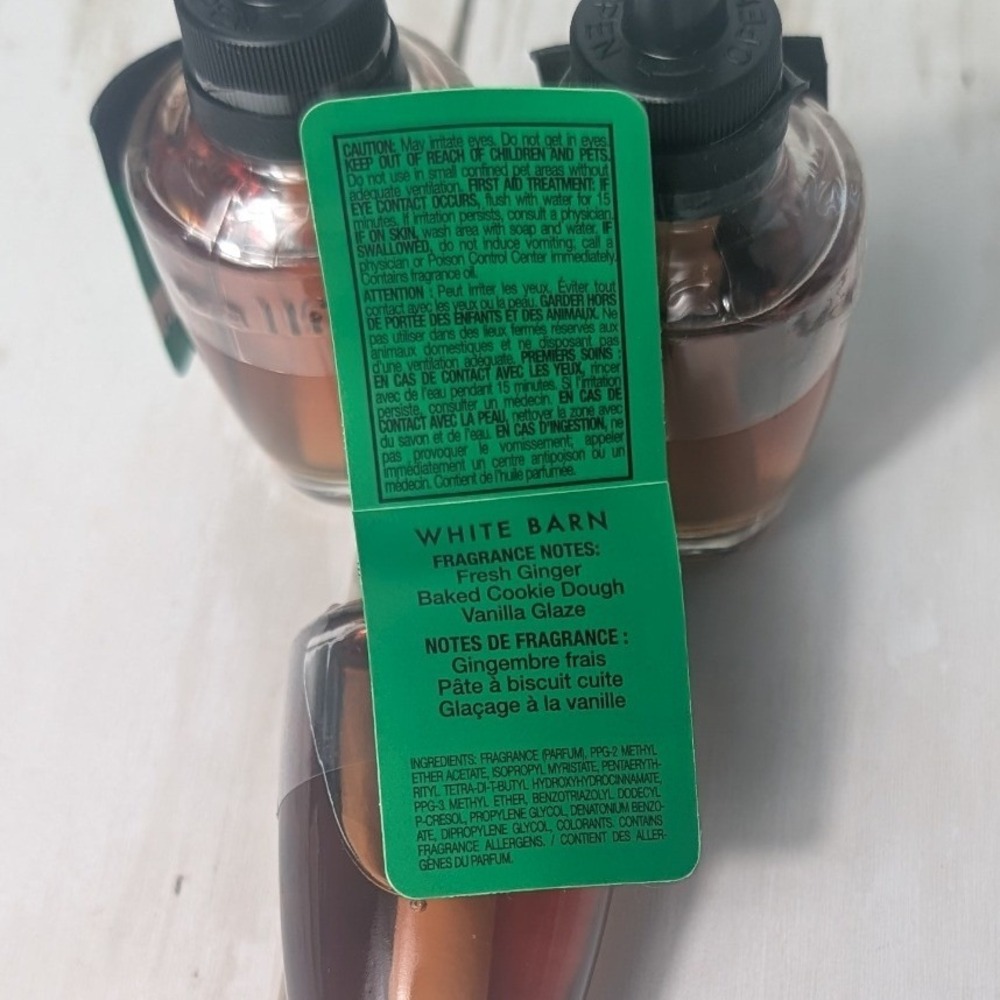 Bath & Body Works Wallflowers Refill 3 Pack Iced Ginger Snap SEALED‎ - Picture 3 of 3